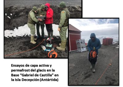 Estudio sísmico en la Antártida, en colaboración con el Ejército de Tierra español